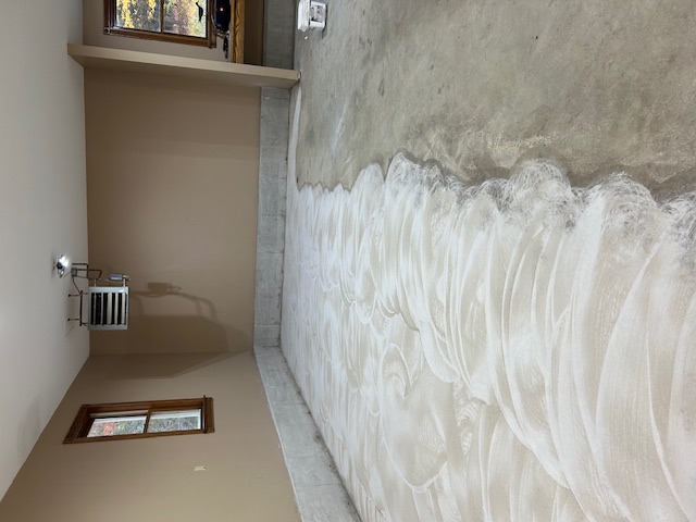 Before Basement Floor - Dusty Concrete